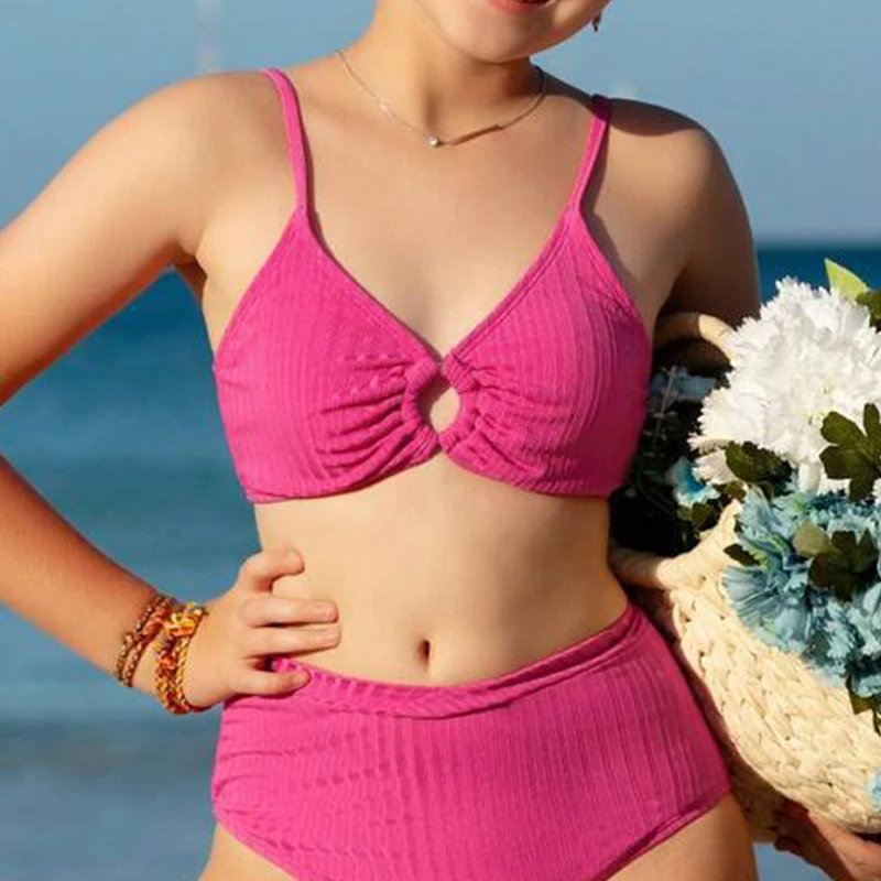 Custom Print New Little Girls Swimsuits 12 year old Girls Kids Girls Swimsuits Bright Colors