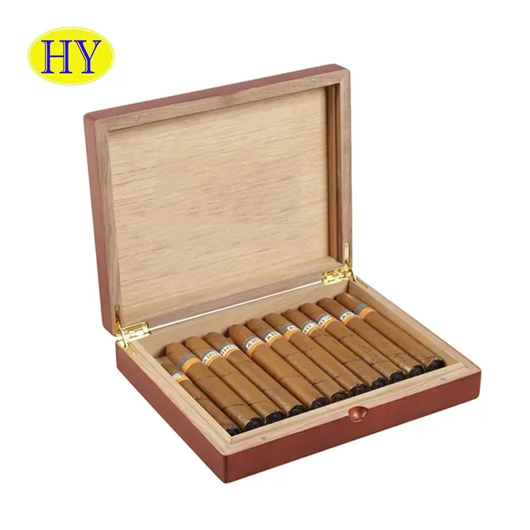 Custom Spanish Cedar wood portable cigar travel humidor box large gift Wooden humidor cigar cabinet