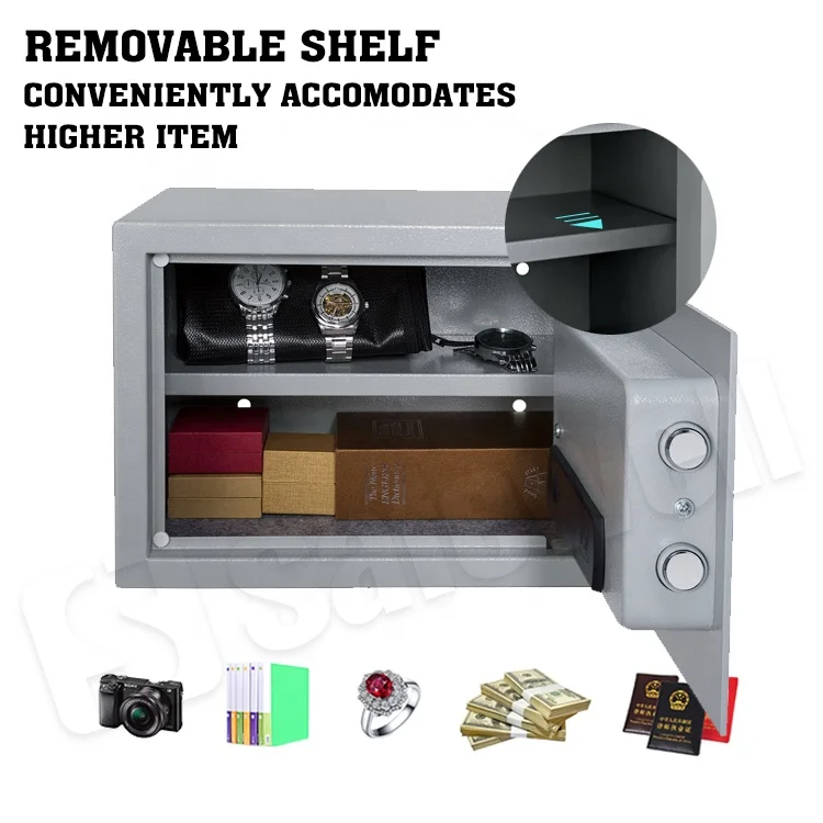 Safewell Safe Box Fingerprint Security Electronic Fingerprint Safes For Home