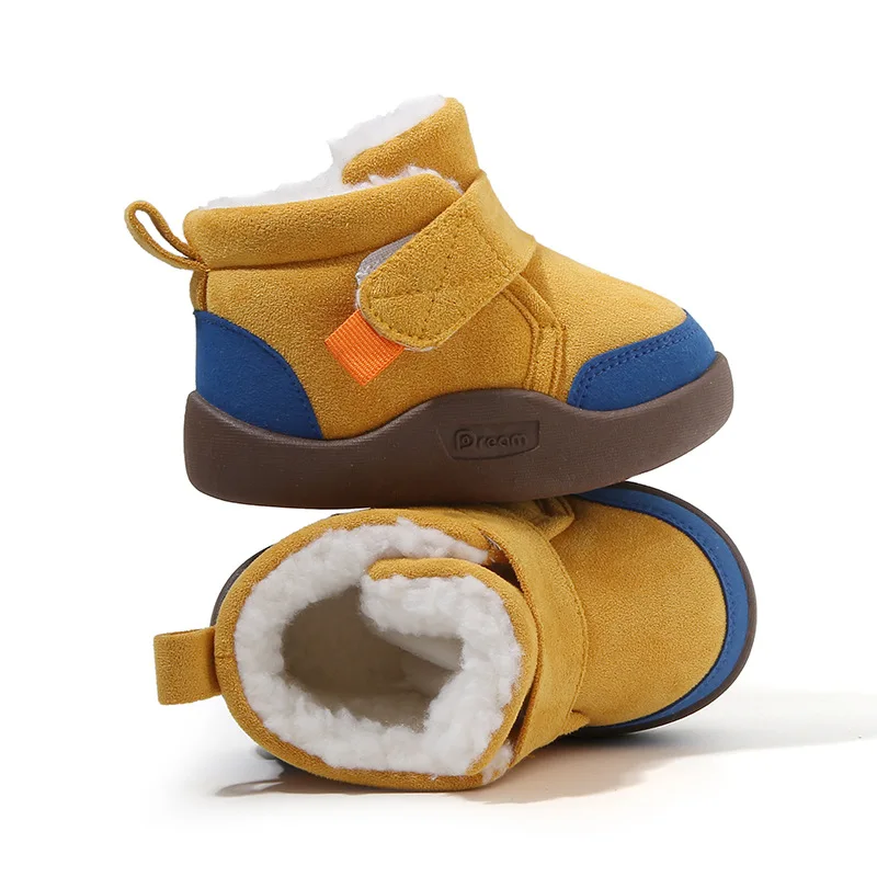 Anti-Slip Rubber Sole Winter Boots Baby Soft baby boot shoes girl shoes Baby Winter Booties Snow Boot