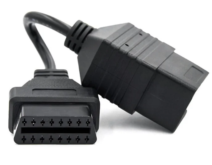 OBD2 OBD-II 16 Pin гнездовой разъем удлинителя для 17Pin Диагностический кабель Toyota