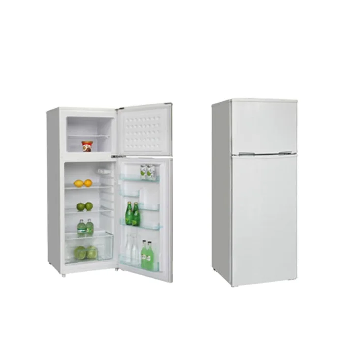 Good prices 12V 24V DC Refrigerator 2Doors Solar Panels Power Refrigerators High Quality DC Fridges