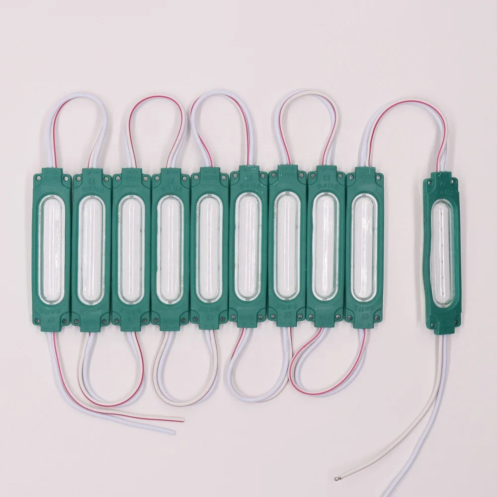 High Power 2W IP65 12V RGB Channel Letters LED Injection Modules With Lens COB Module LED