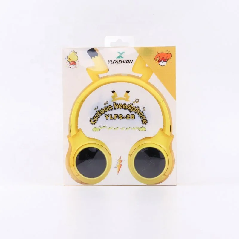 
LED light lovely styling High Bass stereo mp3 wireless headphones 