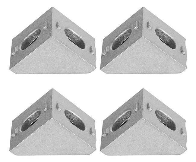 LEITE Factory Direct Price Aluminium Doors And Windows Accessories OEM Bracket Corner Joint High Quality Corner Connector