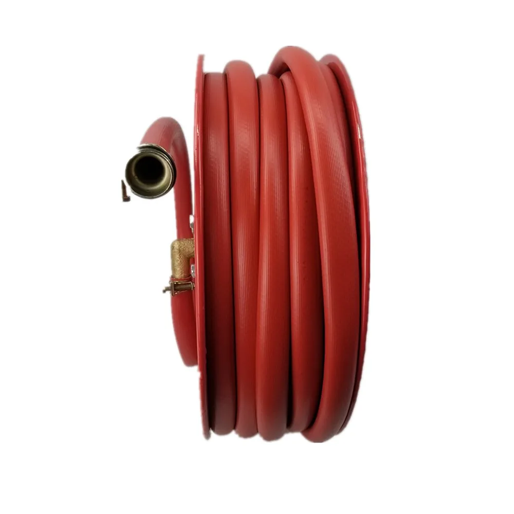 30m 25mm Red fire fighting hose reel