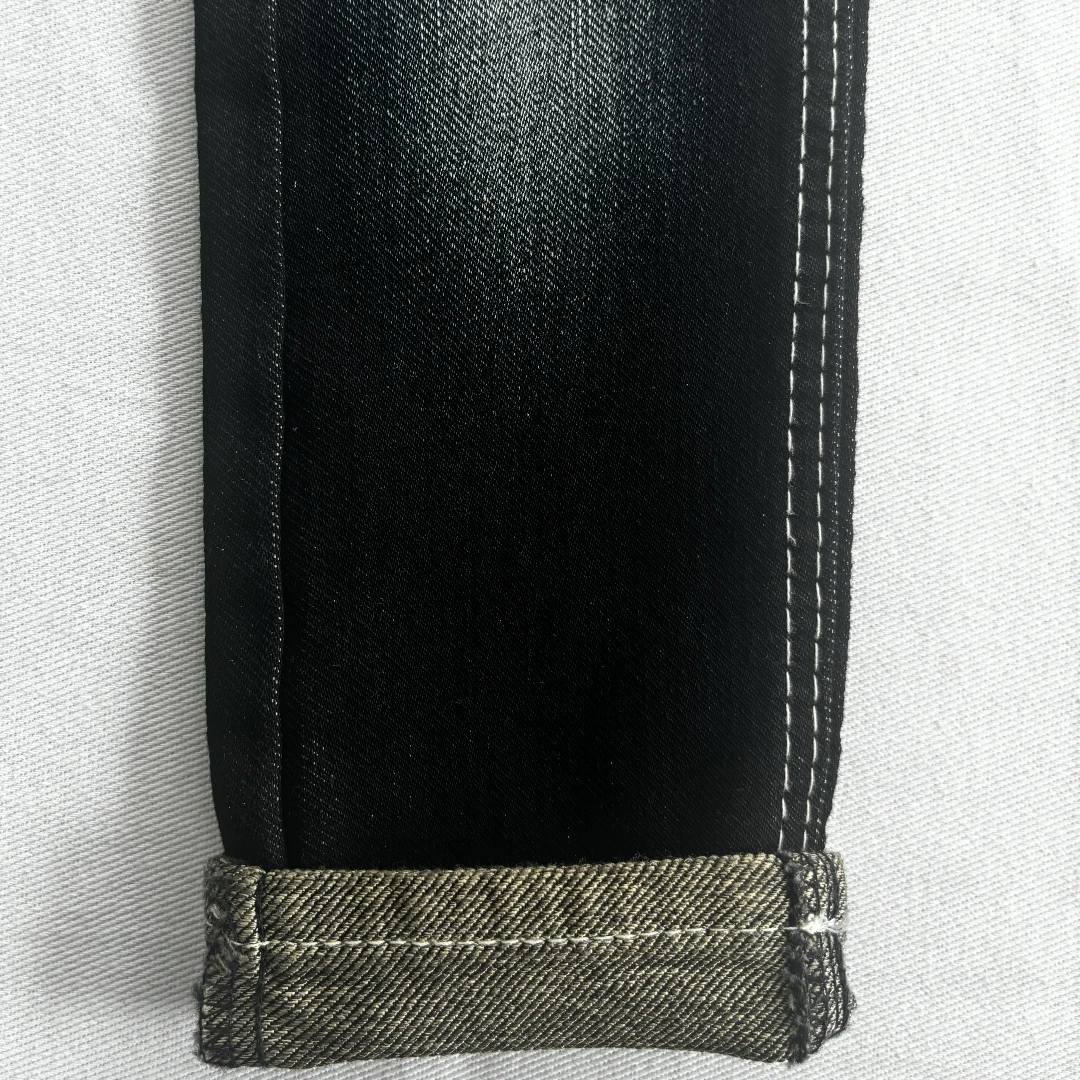Environmentally Friendly And Comfortable Stretch Denim Fabric Can Be Wholesale To Do Top Coat Dress Pants Denim Fabric