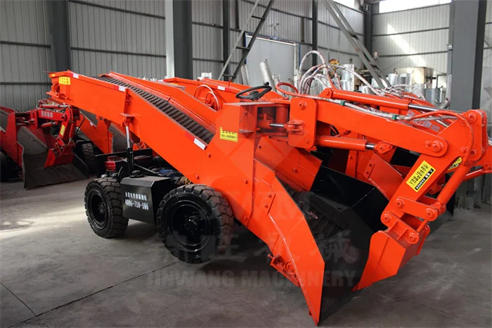 ZWY-50A Haggloader используется в туннельной экскаваторной технике