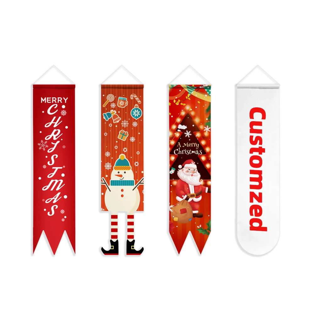 Factory digital printing custom design banner outdoor wall polyester advertising banner scroll poster