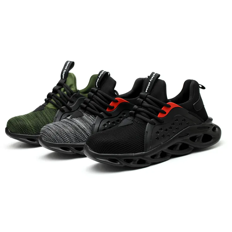 Легкие стальные кроссовки с низким вырезом, устойчивые к проколу стельки, хорошее качество, женские черные мужские рабочие кроссовки, защитная обувь