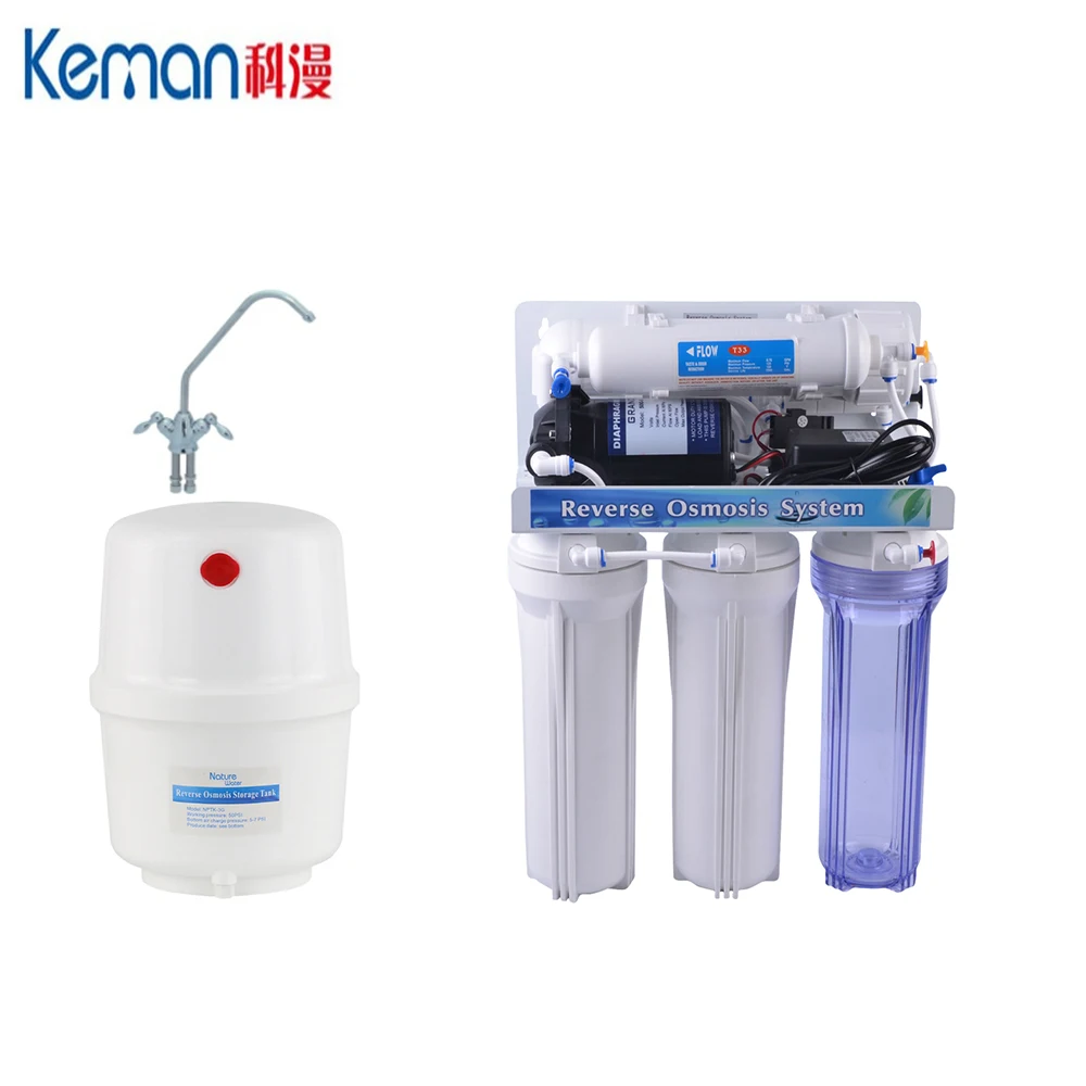 Big flow 400 gpd reverse osmosis drinking water system for water filtration purification
