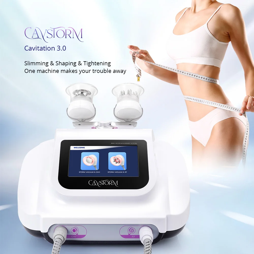 40K Laser S Shape Lymphatic Drainage Cavitation Vacuum Fat Reducing Machine
