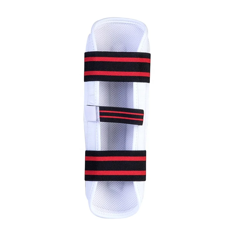 
WTF approved custom logo martial arts shin guard taekwondo leg protector 