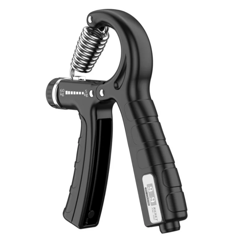 
Hand Grip Strength Trainer Automatic Counting Adjustable 11 to 132 LB Hand Grip Forearm Exerciser Finger Strengthener Trainer 