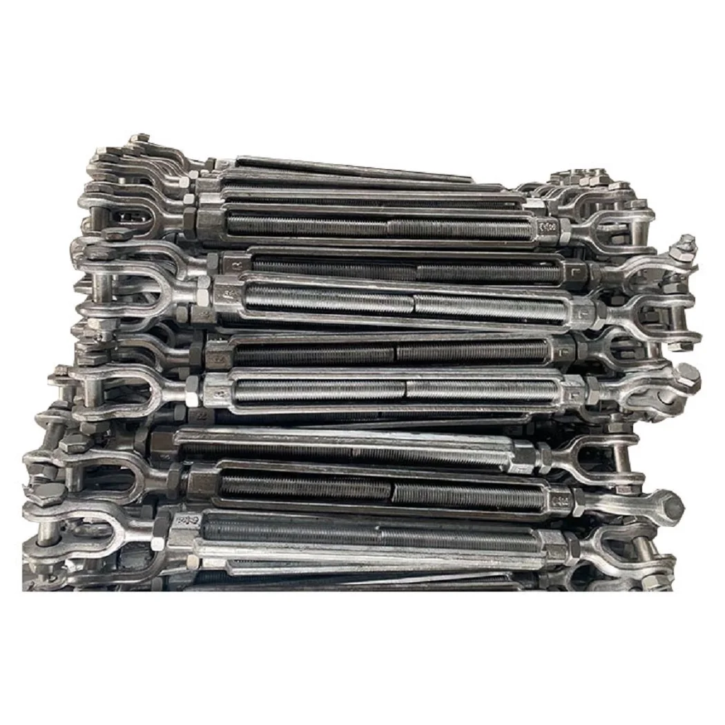 
High Quality Drop forged Galvanized Stainless Steel Turnbuckles for Heavy Industry 