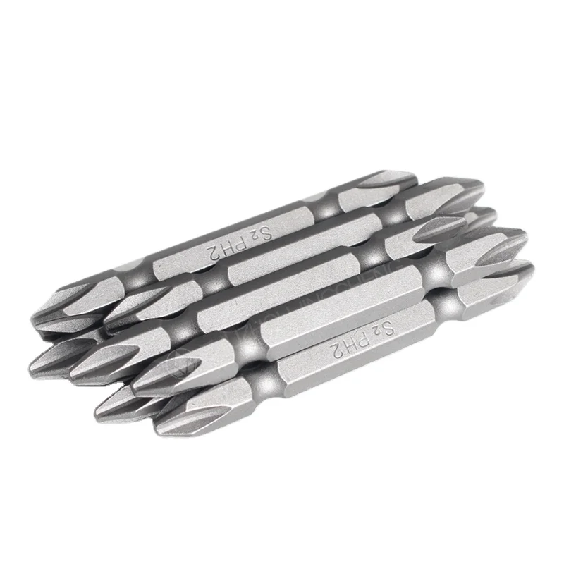 Double Heads S2 Material Power Magnetic PH2 Phillips Screwdriver Bit