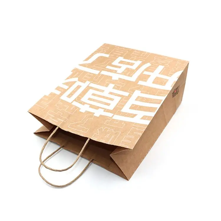Low price custom colored wedding gift paper bag