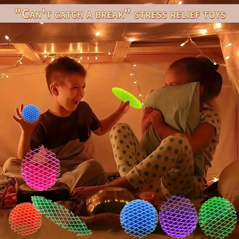 2024 New Hot Selling Fidget Toys For Kids And Adult Sensory Elastic Mesh Morf Worm Fidget Toy