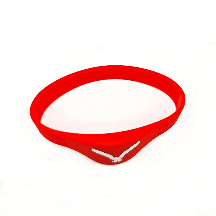 Full Color Printing 13.56mhz NFC 213 216 Event Bracelet RFID Silicone Wristband