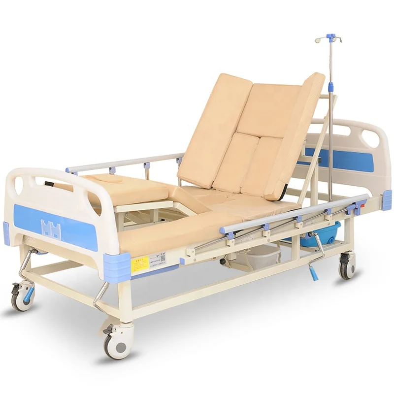 
YB-A09 hospital bed with toilet for disabled patient 