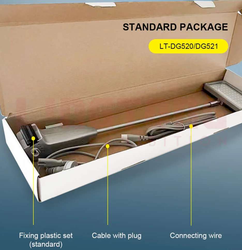 Expo LED Light Lamp Long-arm display electrical lamp 30W 100-240V silver or black Led lamp with sockets transformer built in