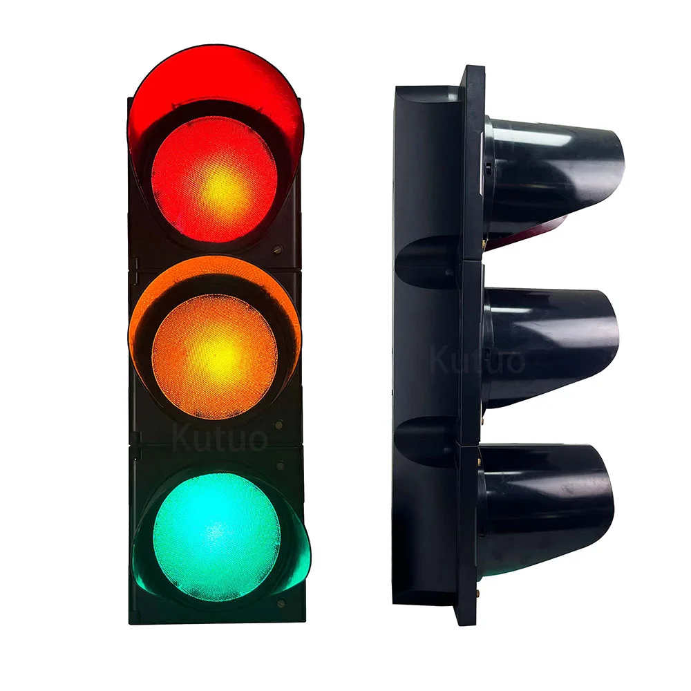 100mm 200mm 300mm Trafic Signal Light Led Solar Wireless Traffic Light Traffic Light Module with Intelligent Control System