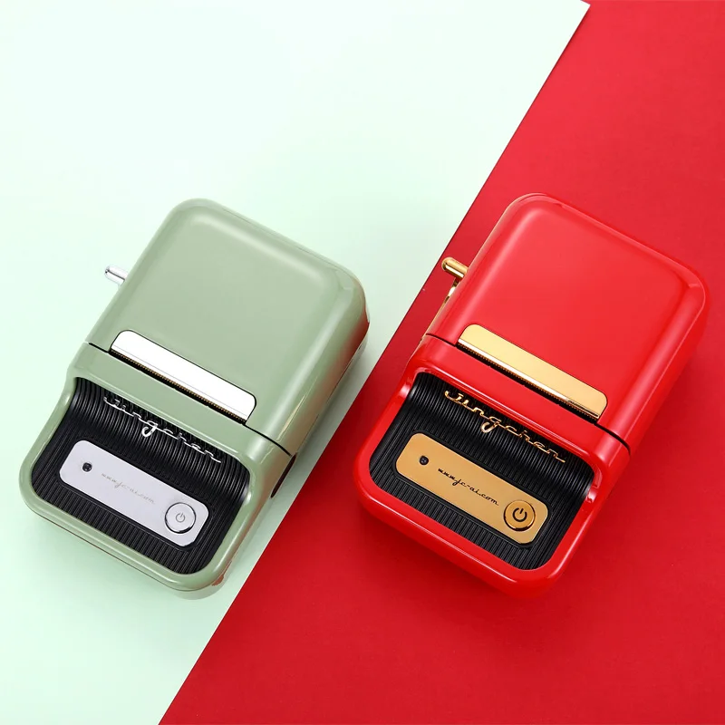 Mini Printer B21 Barcode Qr Code Sticker Label Maker Portable Printer Jewelry Thermal Sticker Mini Barcode Label Printer