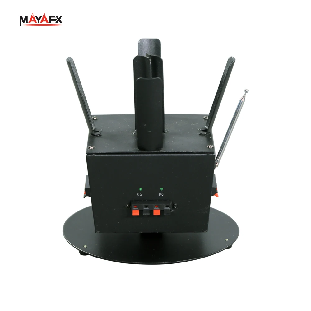 Wireless Rotating Remote Controller Fireworks Console Pyrotechnics Stage Cold Fountain Fireworks Firing System For Wedding Disco