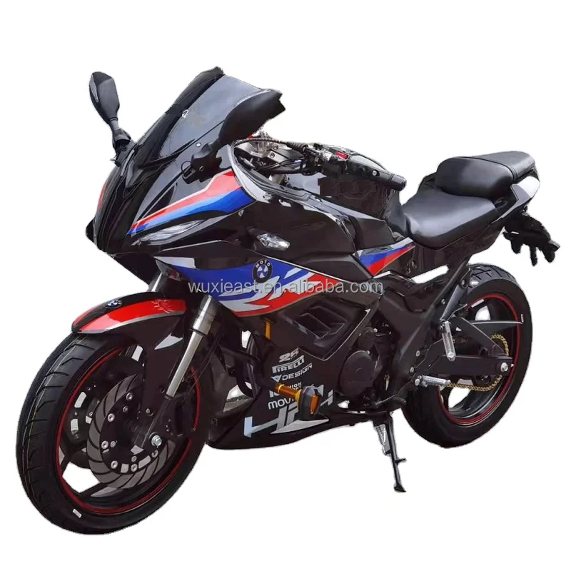 RACING MOTORCYCLE 400CC WATER COOLING Double Cylinder,6 speed water cooled Electric start double Disc brake single Disc brake