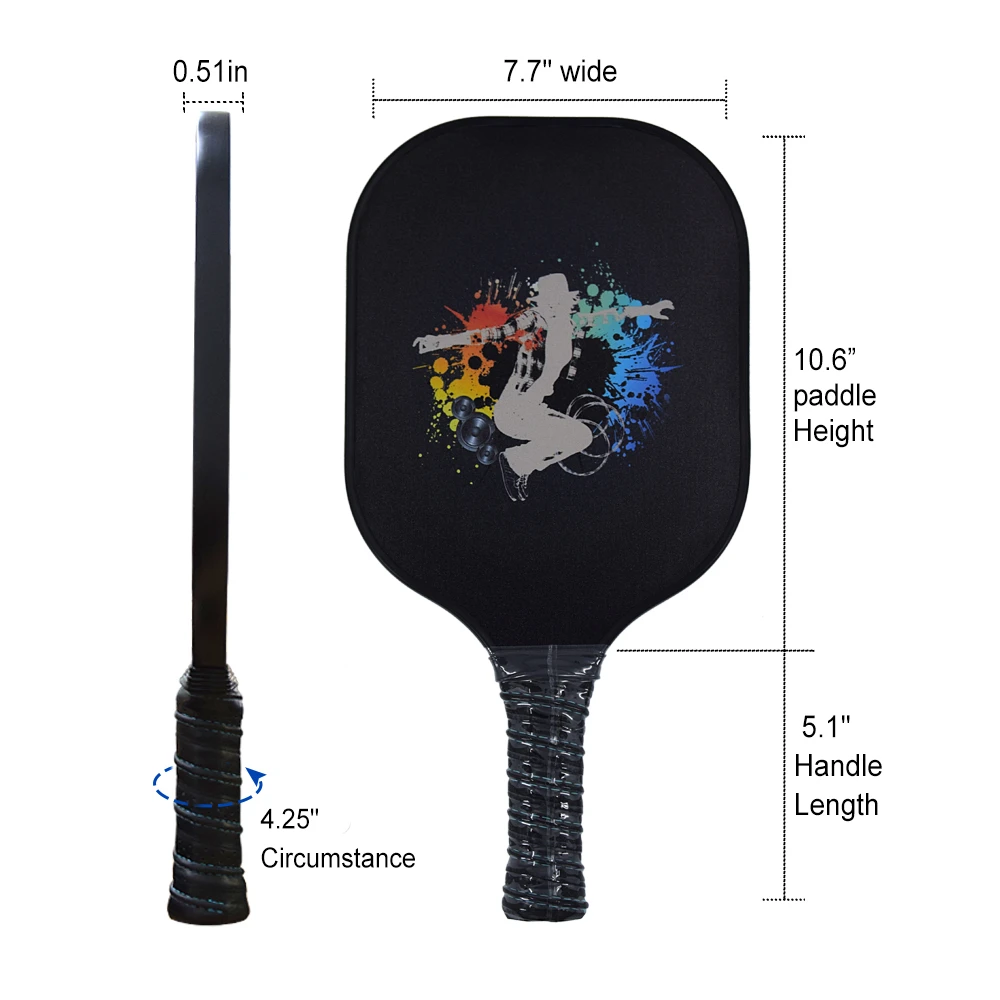 
durable wholesale customized pickleball graphite usapa pickleball 