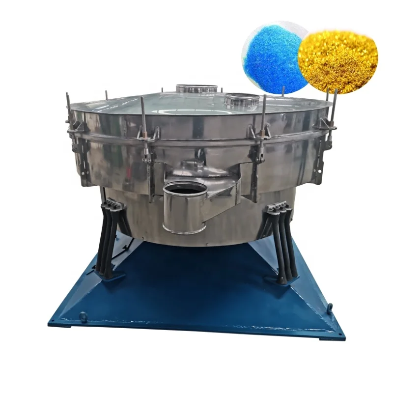 Diameter 1600mm tumbler screen equipment for plastic polymer powder glass powder chemical powder minerals
