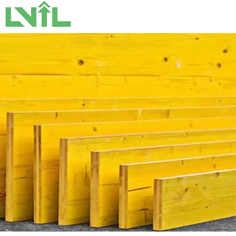 LVIL  spruce/fir 3-ply shuttering plywood 21/27 formwork panels yellow three layer plywood