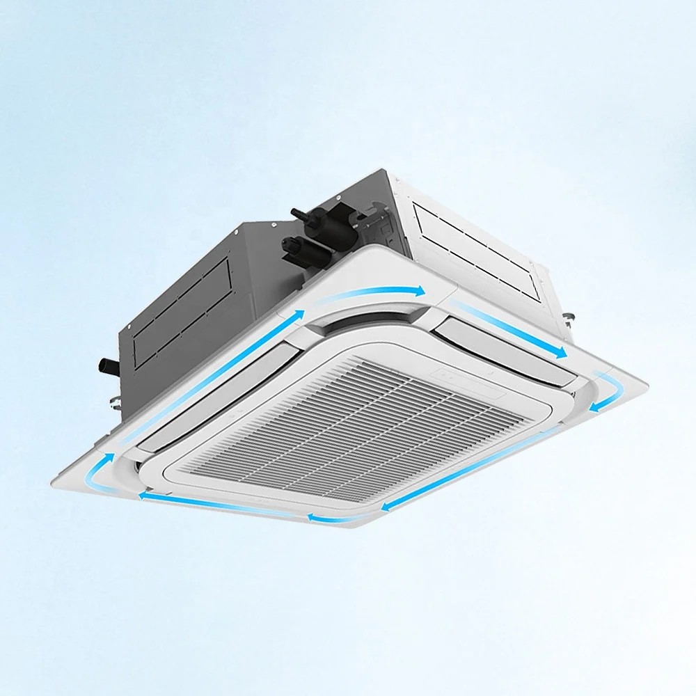 Gree 24000Btu до 48000Btu 4-стороннее потолочное вентиляторное устройство центрального кондиционера 360 круглые кассетные кондиционеры