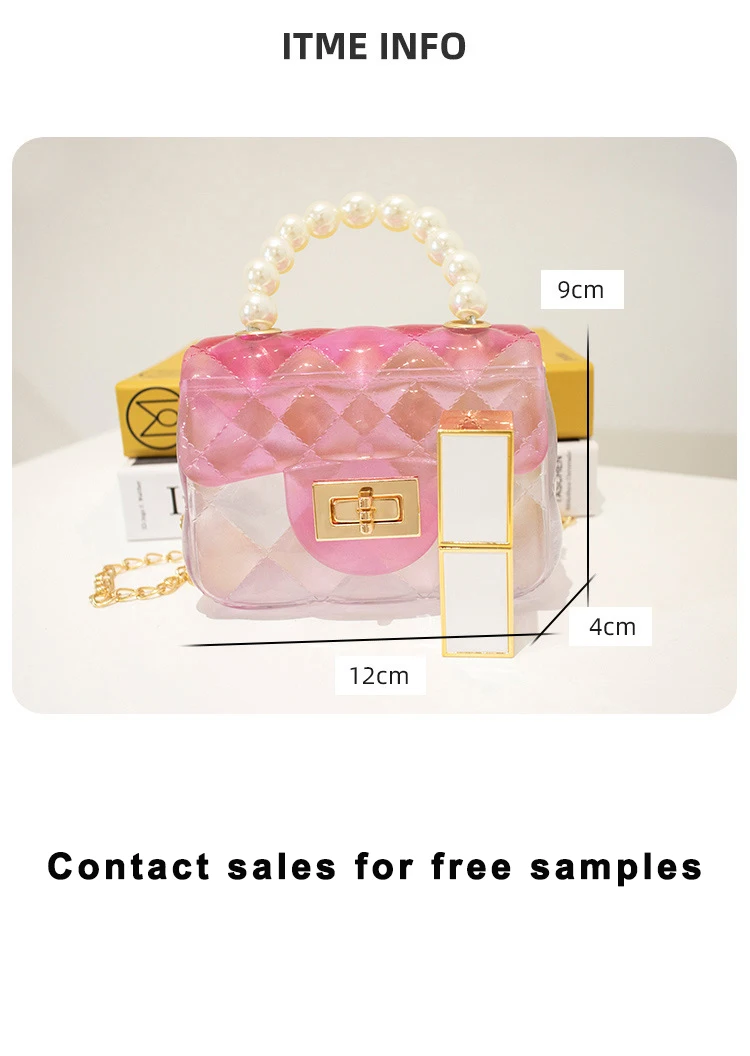 Pvc Cute Candy Jelly Bags Mini Kid mini bags women handbags ladies