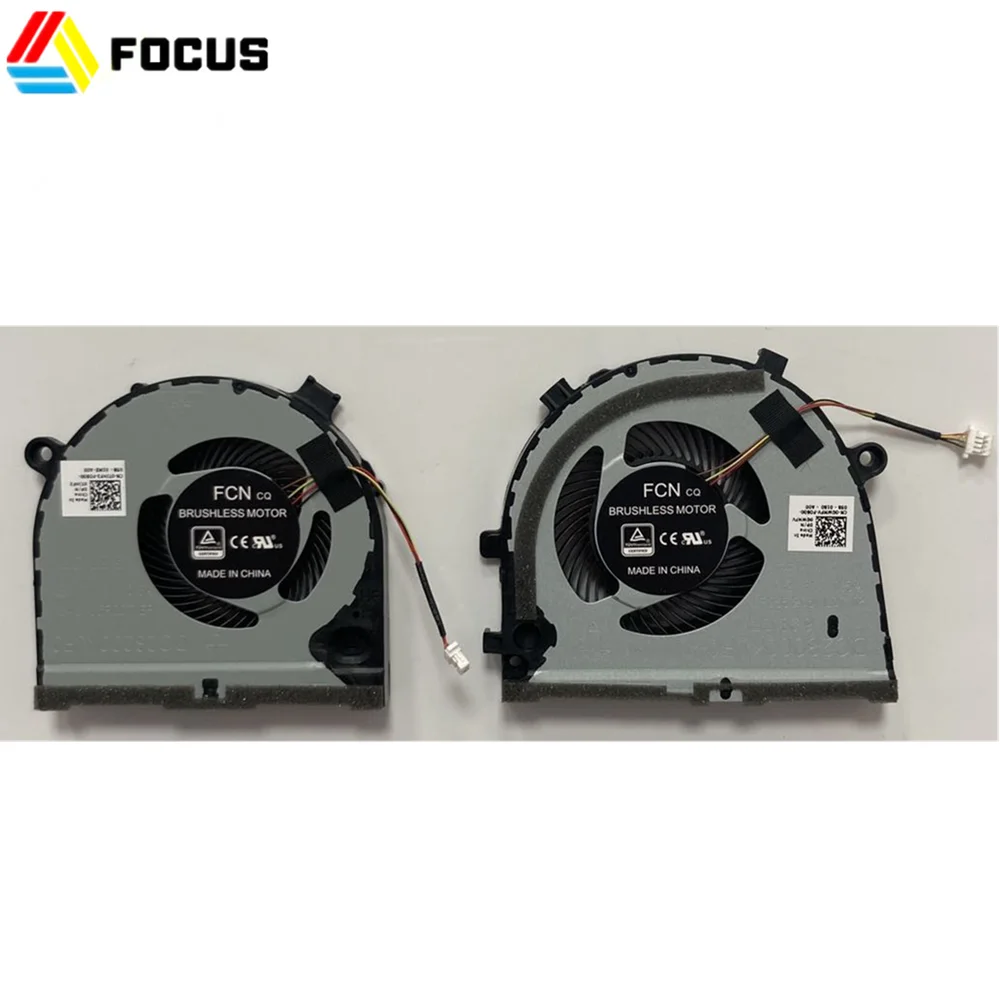 Original New for Dell Gaming Laptop G3-3579 G3-3779 G5-5587 CPU Cooling Fan Cooler One Pair DP/N 0TJHF2 0GWMFV DC28000KUF0