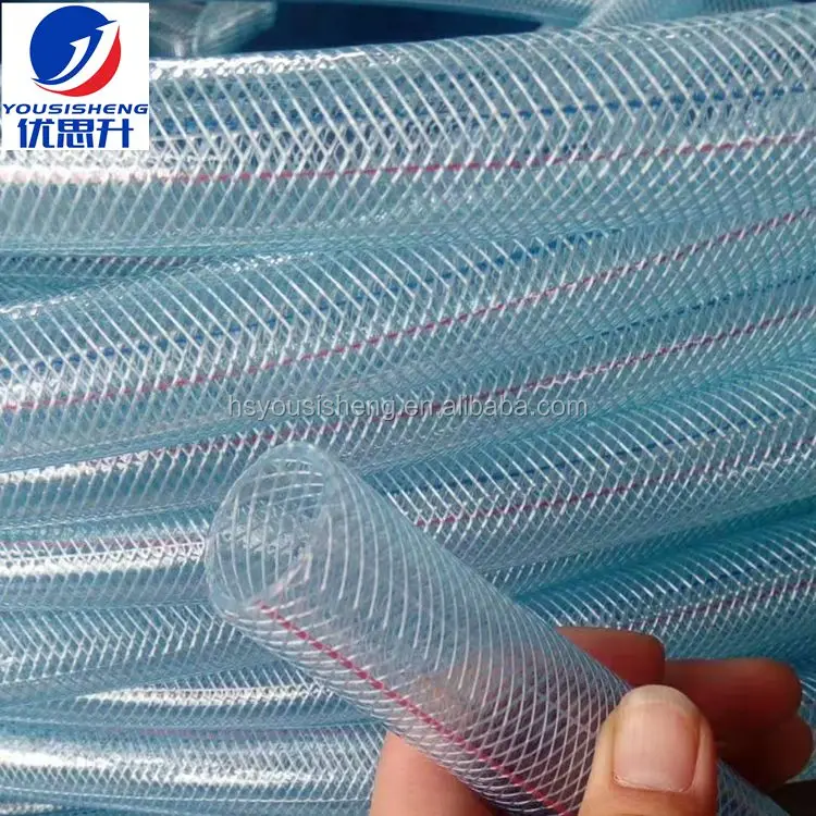 Fiber Hose Wear-resistant and Durable Reinforced PVC 12 Bar 36 Bar 5mm 10mm 7.2kg/roll FR1-0510 Cutting 3/16