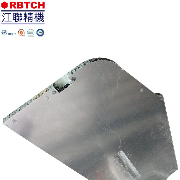 aluminum honeycomb panel T10mm load 450KG Manual ramp board for bus wheelchair ramp