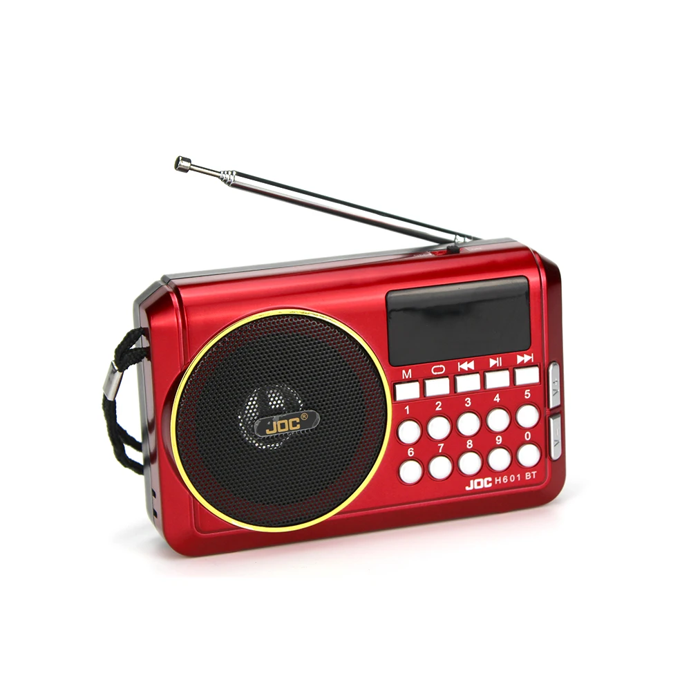 JOC H601BT portable mini digital speaker wireless with fm radio usb/tf slot