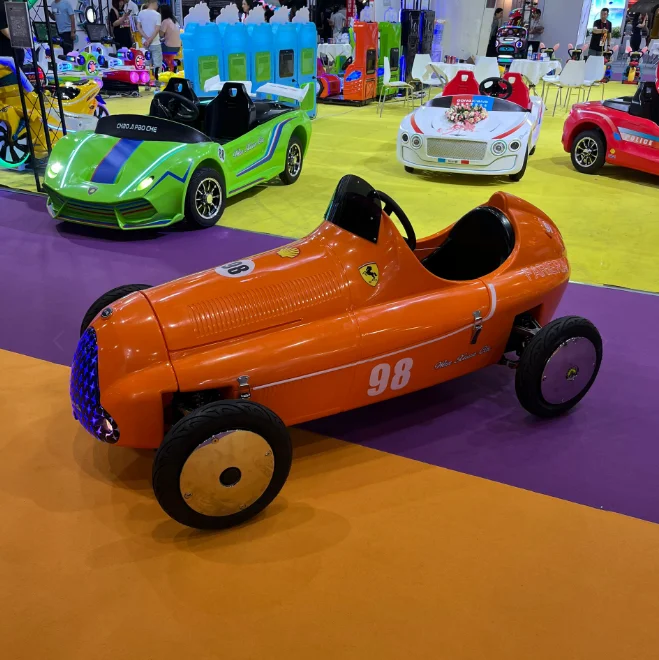 Red Kiddie Electronic Ride on Motor Boat with Attractive Lights and Lovely Nursery Rhyme