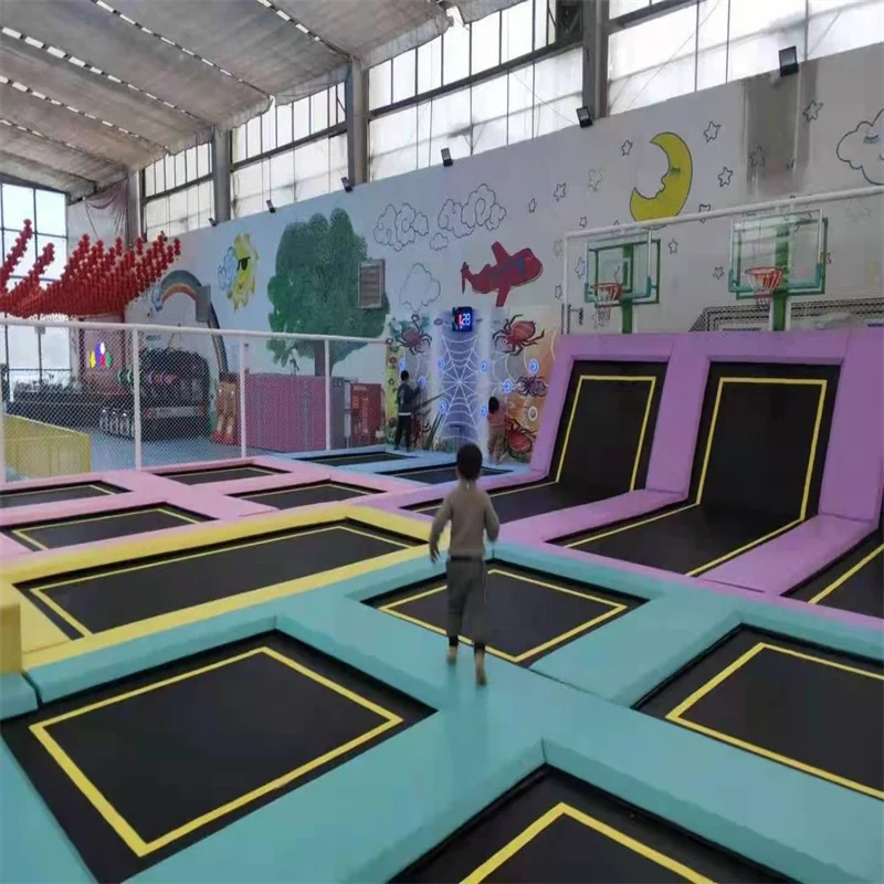 Free Design Factory Custom Projects Kids Play Center Area Amusement Trampoline Park Indoor Playground Equipment For Sale