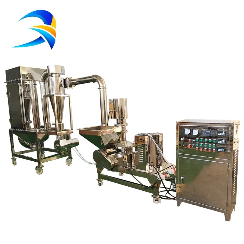 Factory supply air classifier micronizer superfine powder milling machine for poppy seed