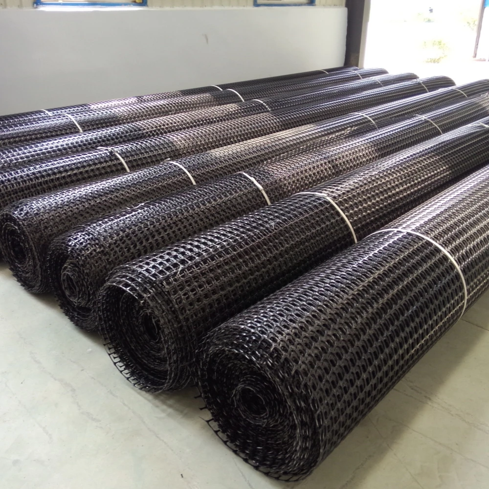 Road Construction Polypropylene Plastic Biaxial Geogrid Prices