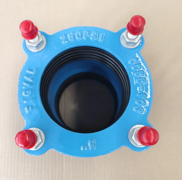 good quality En545  Ductile Cast Iron Universal Flange Adaptor for PE Pipe