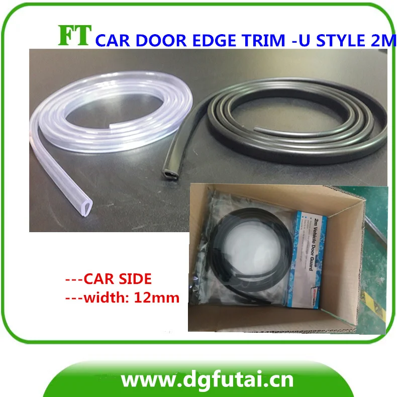 U-образный молдинг для кромок 11/32 дюйма защита прозрачных краев дверей