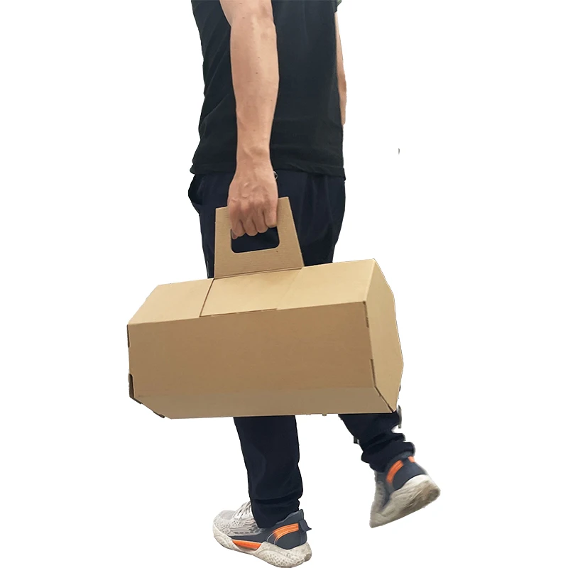 Newest Portable Foldable Paper Desk Printing Cardboard Beer Beverage Box for Packaging