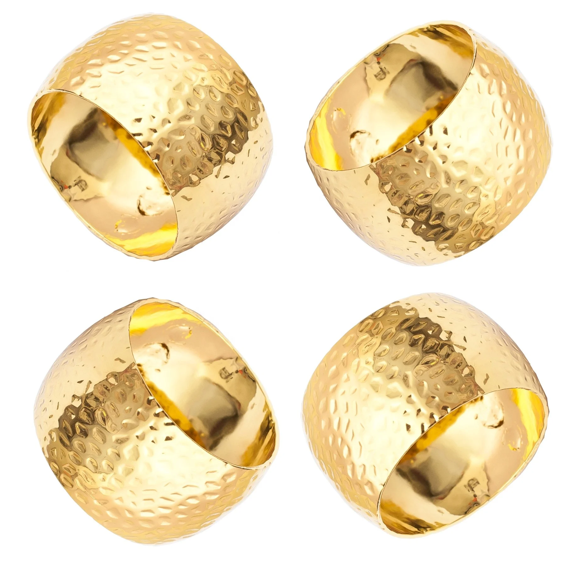 Wedding Table Decorate Glod Napkin Rings High Quality Metal Napkin Holder Rings
