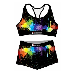 2021 Womens Set 2pc Jogger Plus Size Bra and   Short Girl Women Sets Underwear Boxers