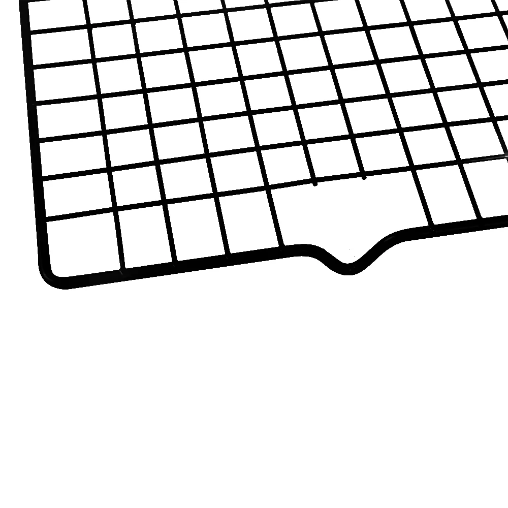 Factory Direct Sale premium Non Stick 40*25 cm Rectangular weber bbq wire grill net rack for baking or BBQ