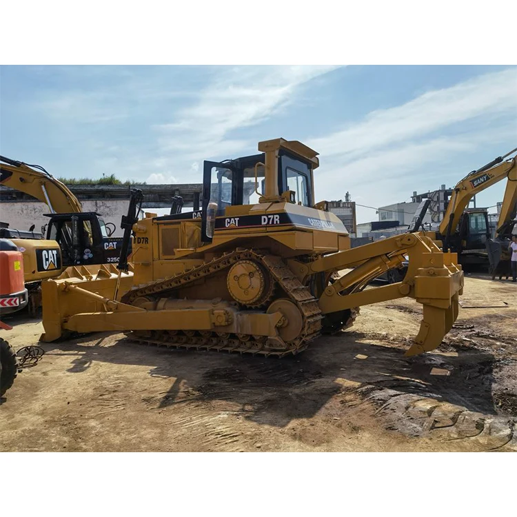 Used Japan Caterpillar Dozer D7R Second Hand D7R D8R D9R Crawler Bulldozer