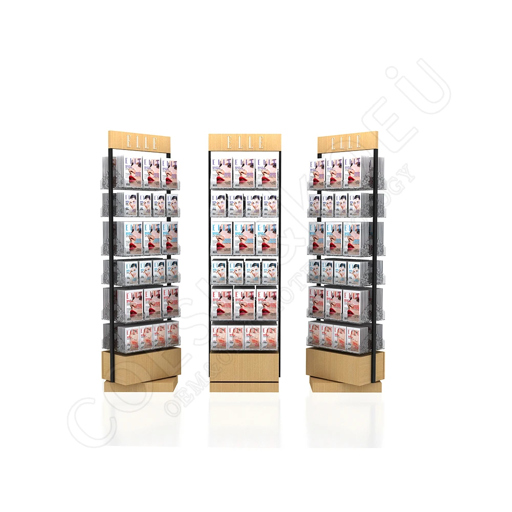 Wholesale custom beauty shop design idea makeup store furniture cosmetic floor stand perfume glass display showcase